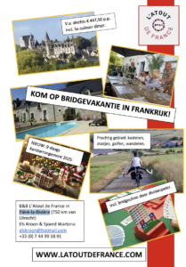 Bridgevakantie in Frankrijk?