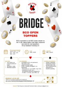 BCO OPEN TOPPERS